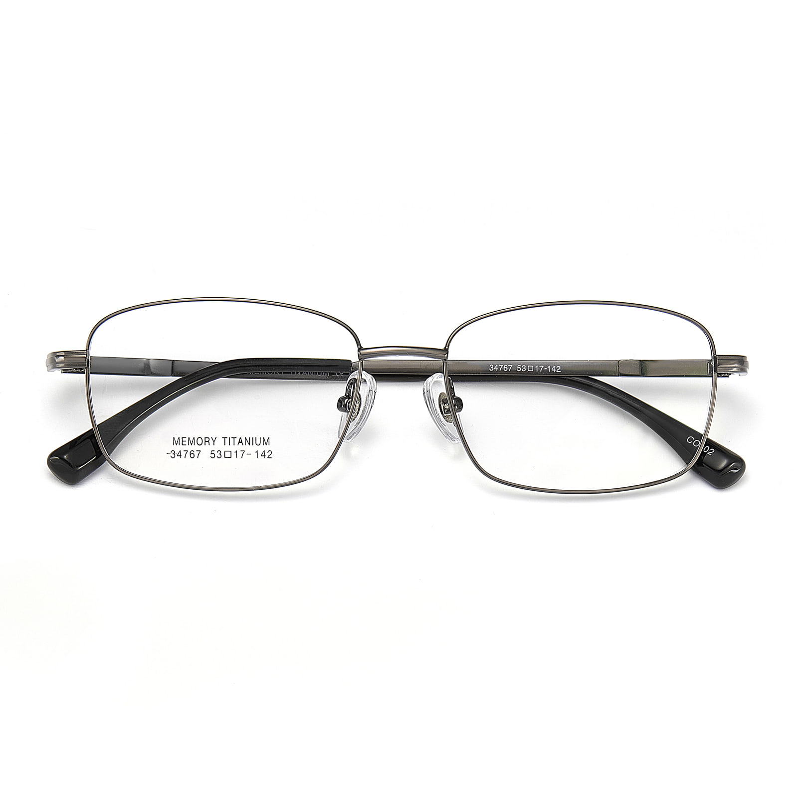 34767 Arbeidsplassminne Titanium anti-ekstruderingslegeringsbriller