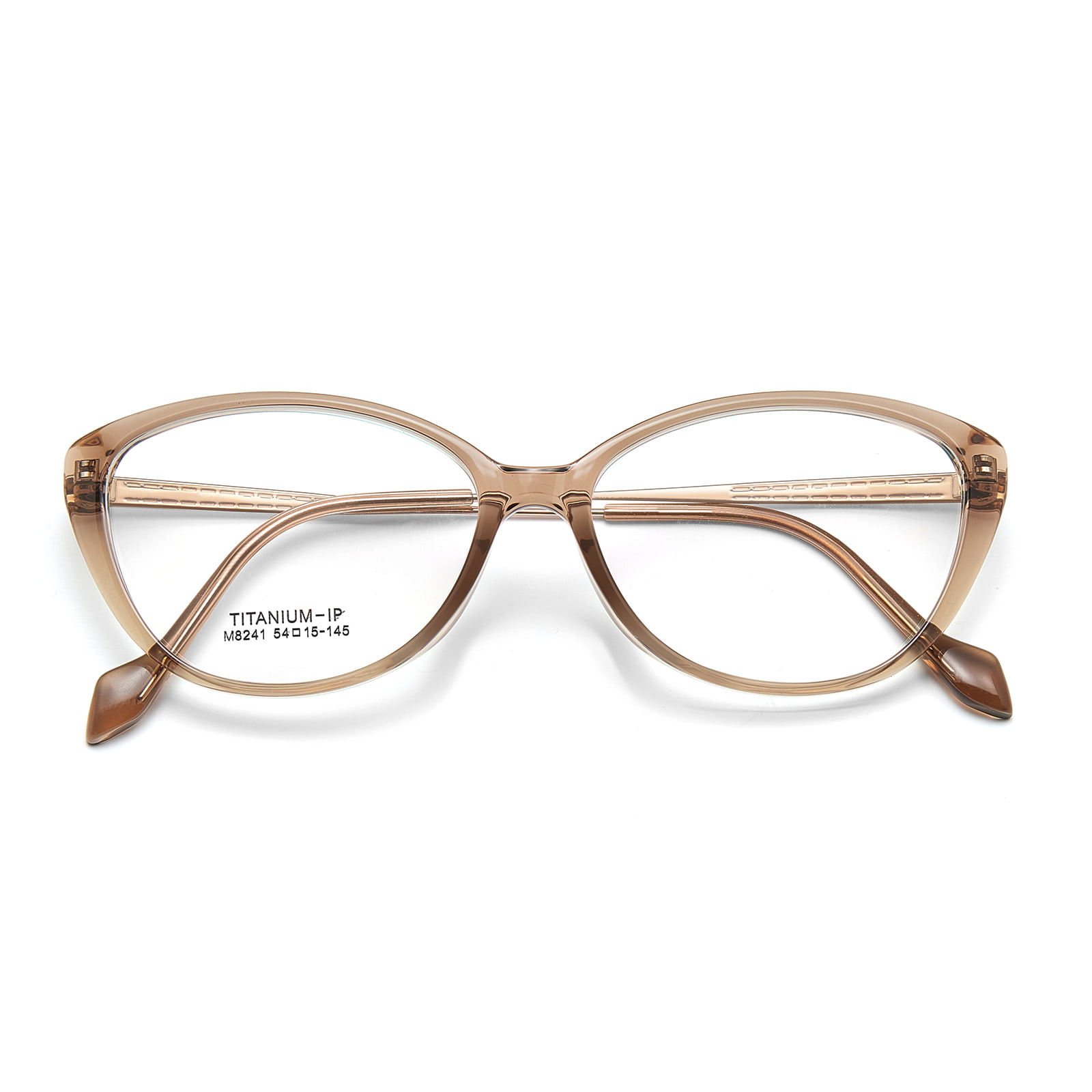 M8241 Bøybare, pregede titanben β titanbrille