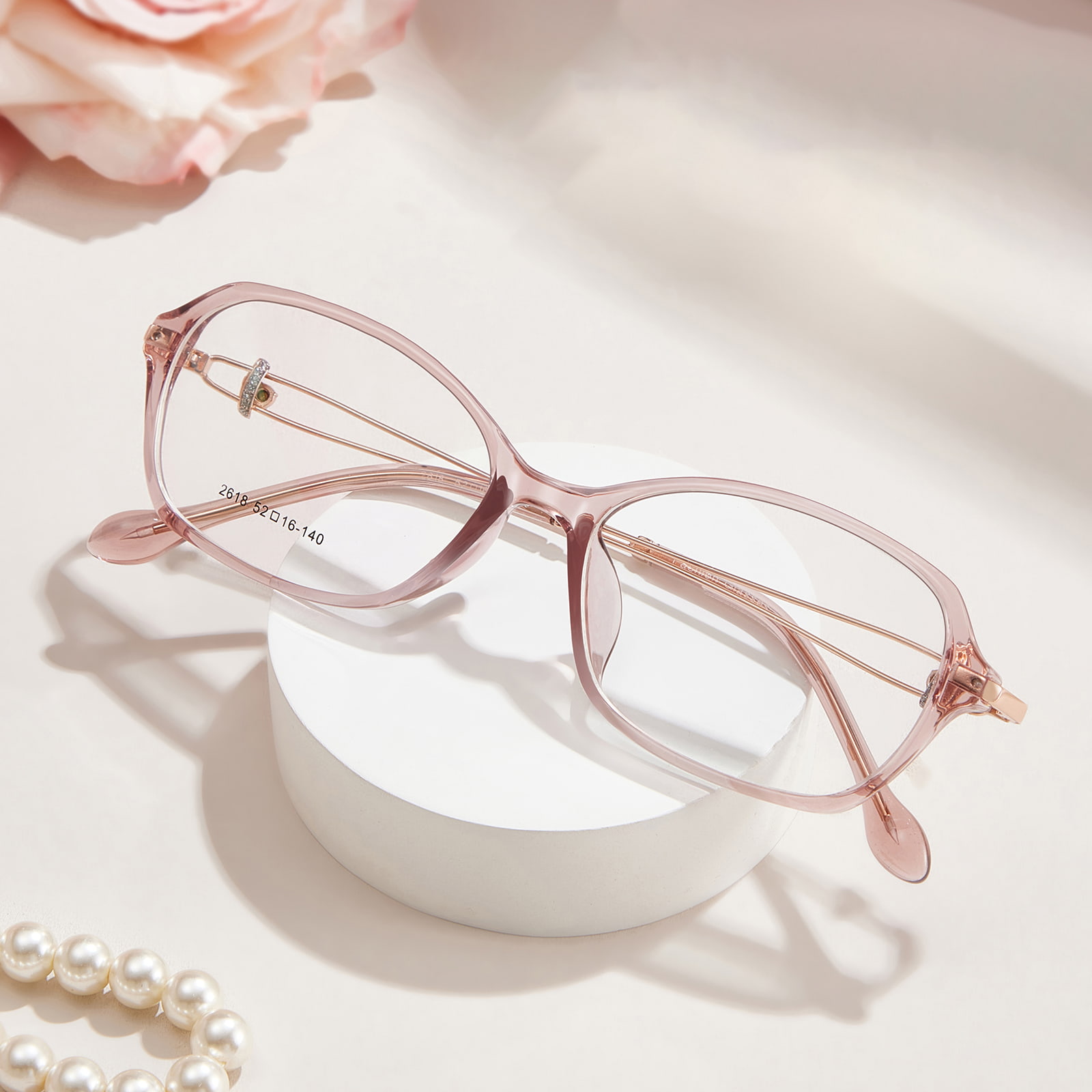 2618 Elegante Polygon TR90-briller