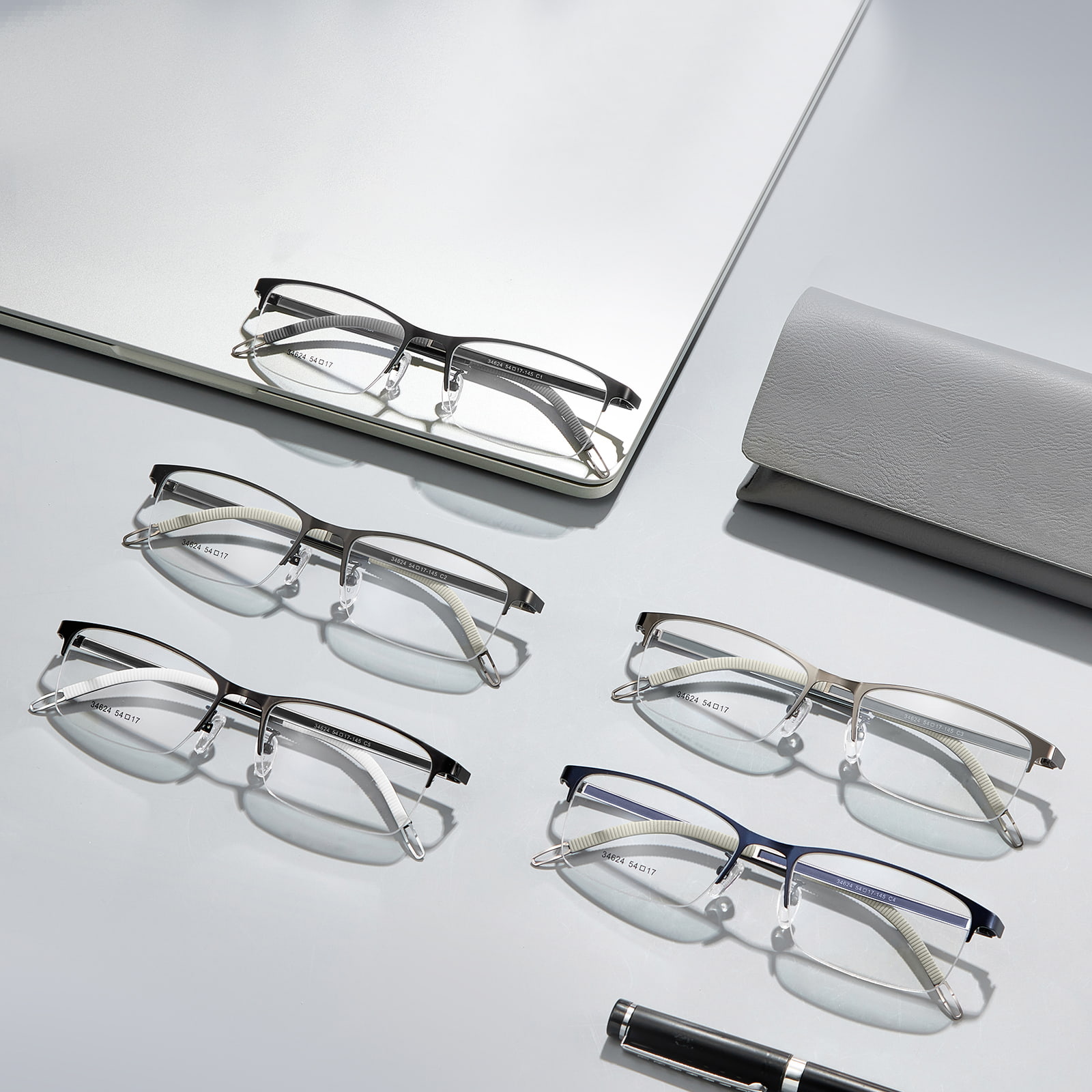 34624 Nordic Reading Auxiliary Alloy Glass