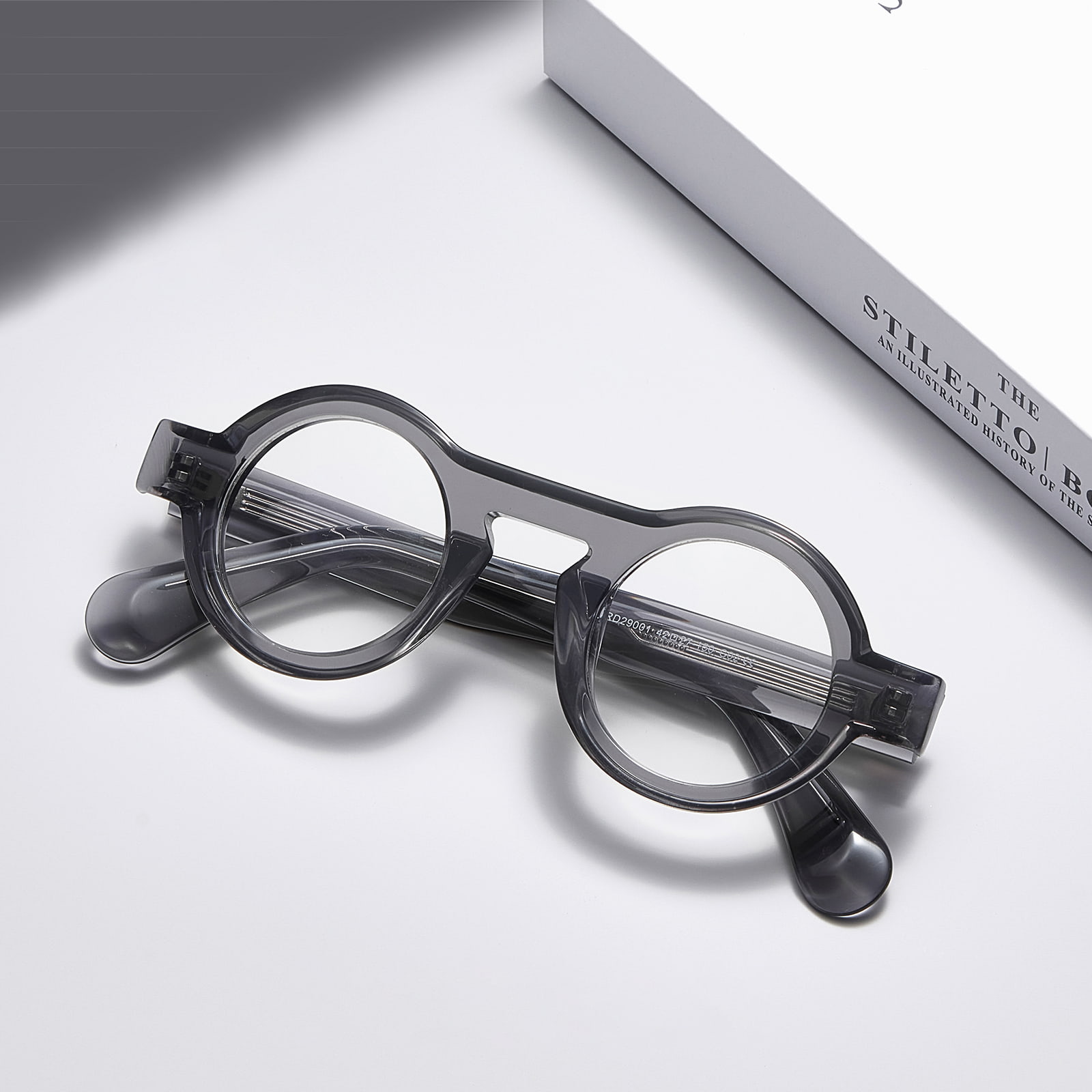 RD29001 Rock Small Rund Frame Acetate Glasses