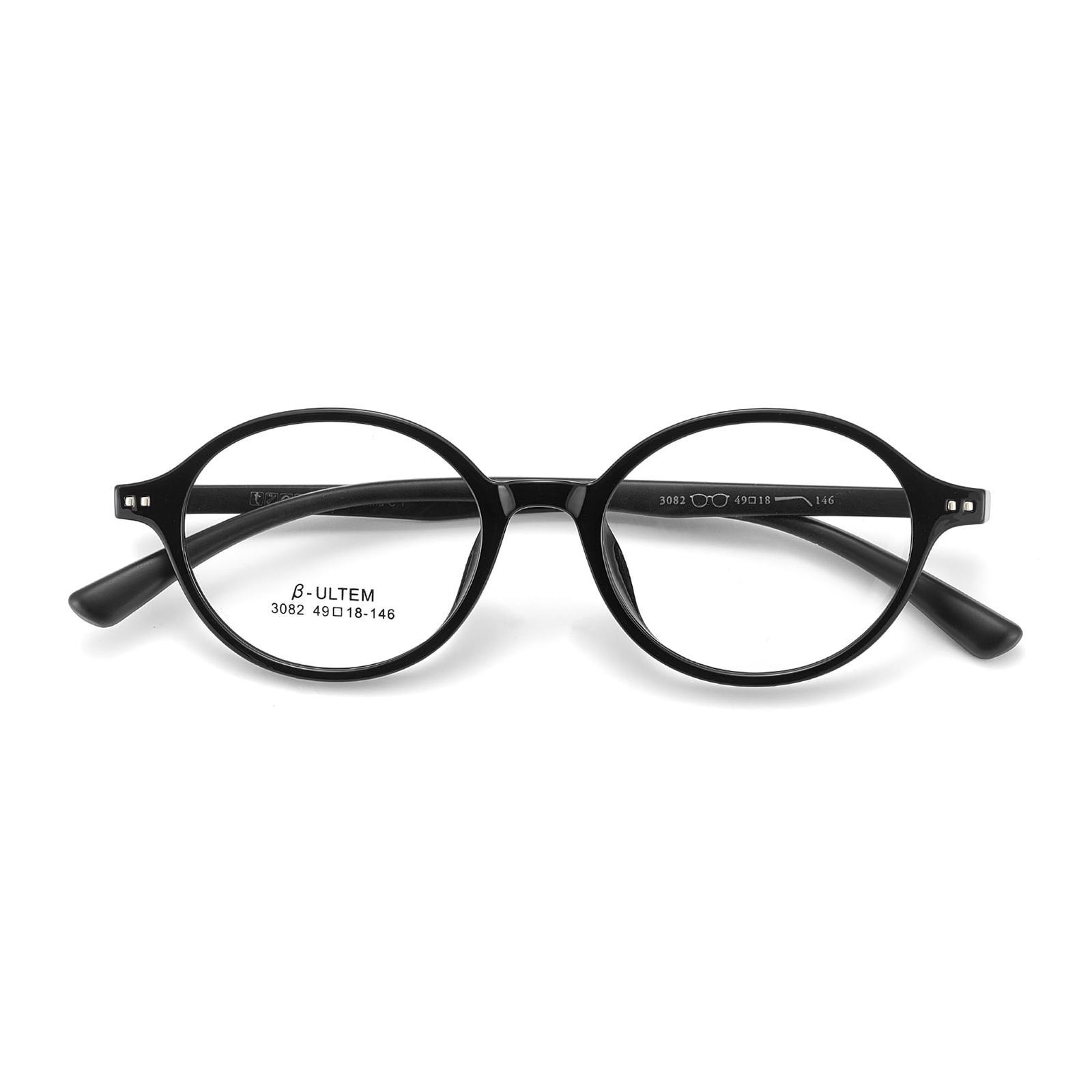 3082 Oval innfatning Stressfrie TR90-briller